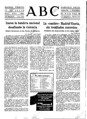 ABC MADRID 22-07-1983 página 9