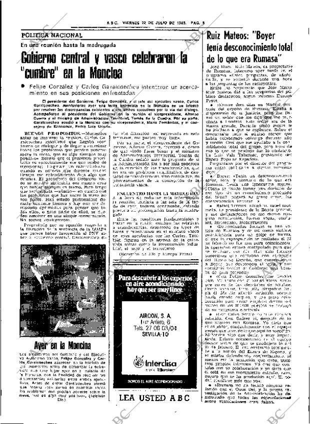 ABC SEVILLA 22-07-1983 página 13