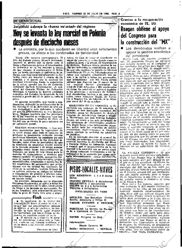 ABC SEVILLA 22-07-1983 página 17