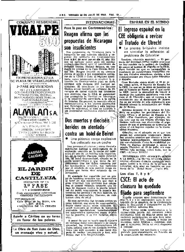 ABC SEVILLA 22-07-1983 página 18