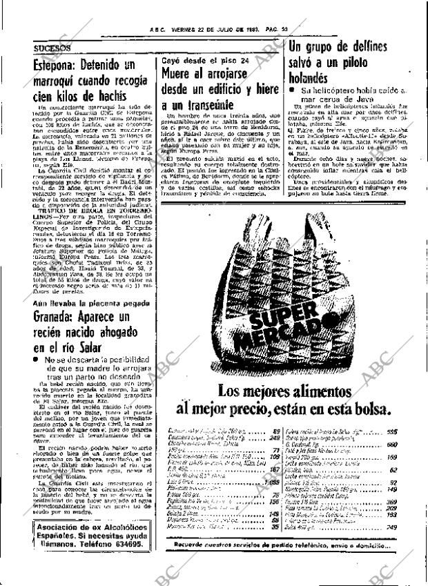 ABC SEVILLA 22-07-1983 página 41