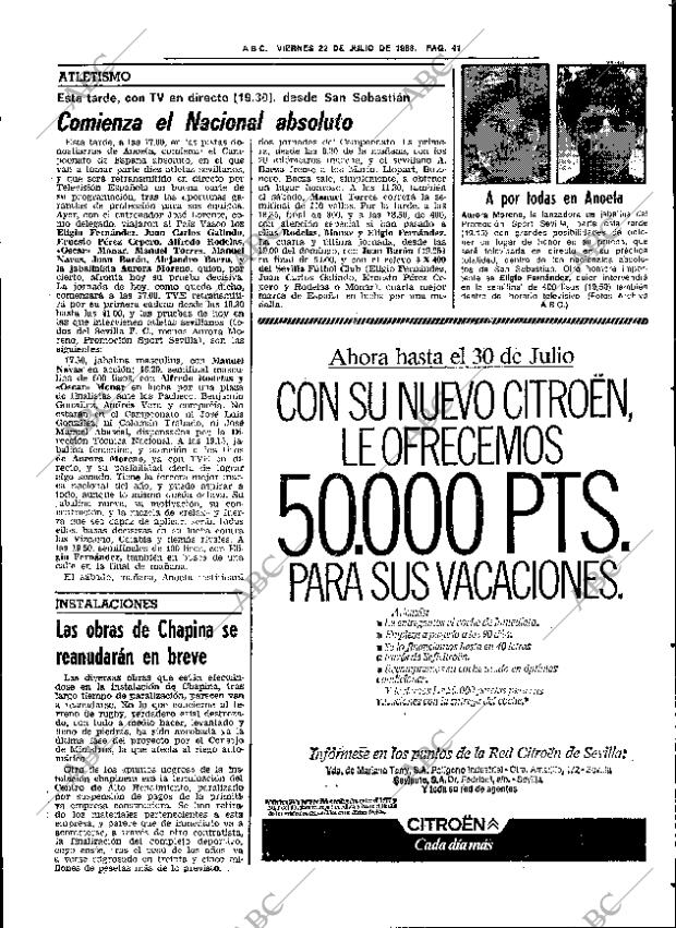 ABC SEVILLA 22-07-1983 página 49