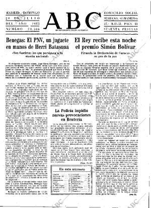 ABC MADRID 24-07-1983 página 13