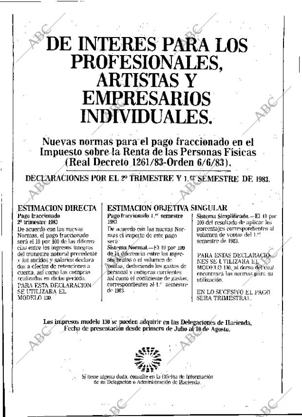 ABC MADRID 26-07-1983 página 12
