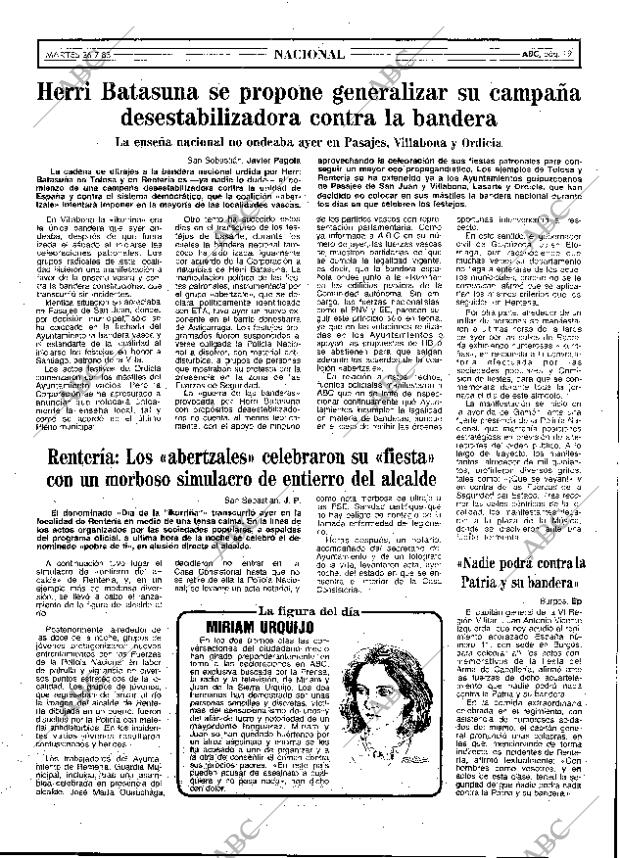 ABC MADRID 26-07-1983 página 19