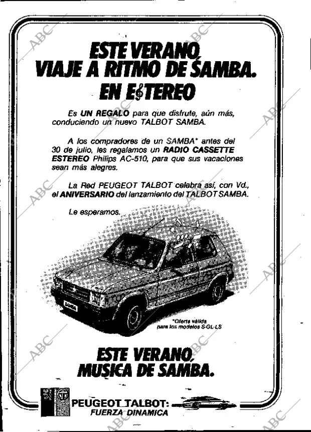 ABC MADRID 26-07-1983 página 2