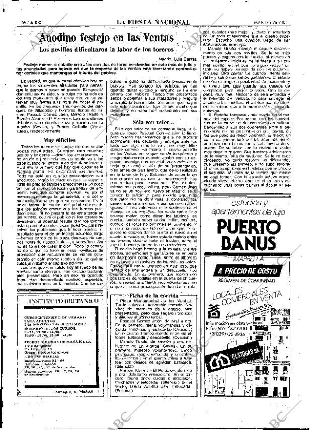 ABC MADRID 26-07-1983 página 58