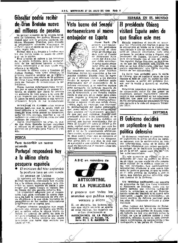 ABC SEVILLA 27-07-1983 página 18