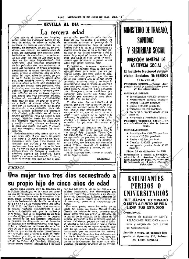 ABC SEVILLA 27-07-1983 página 29