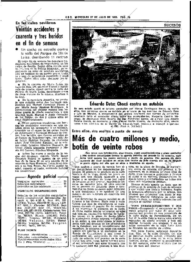 ABC SEVILLA 27-07-1983 página 30
