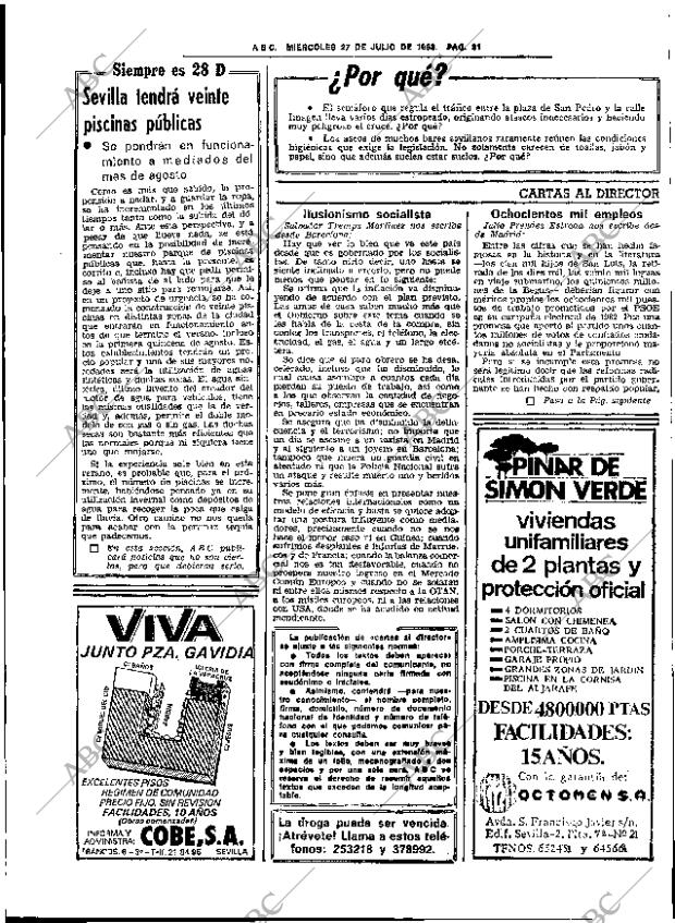 ABC SEVILLA 27-07-1983 página 41