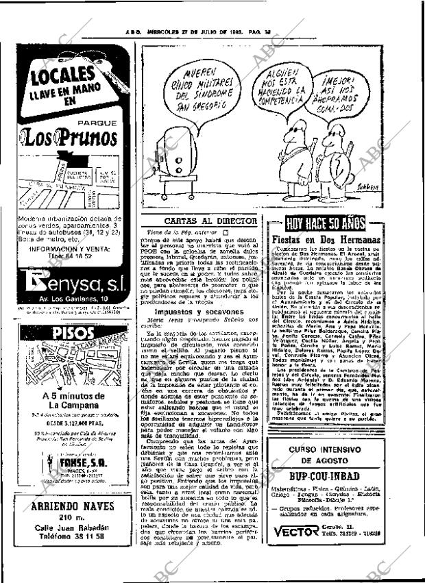 ABC SEVILLA 27-07-1983 página 42