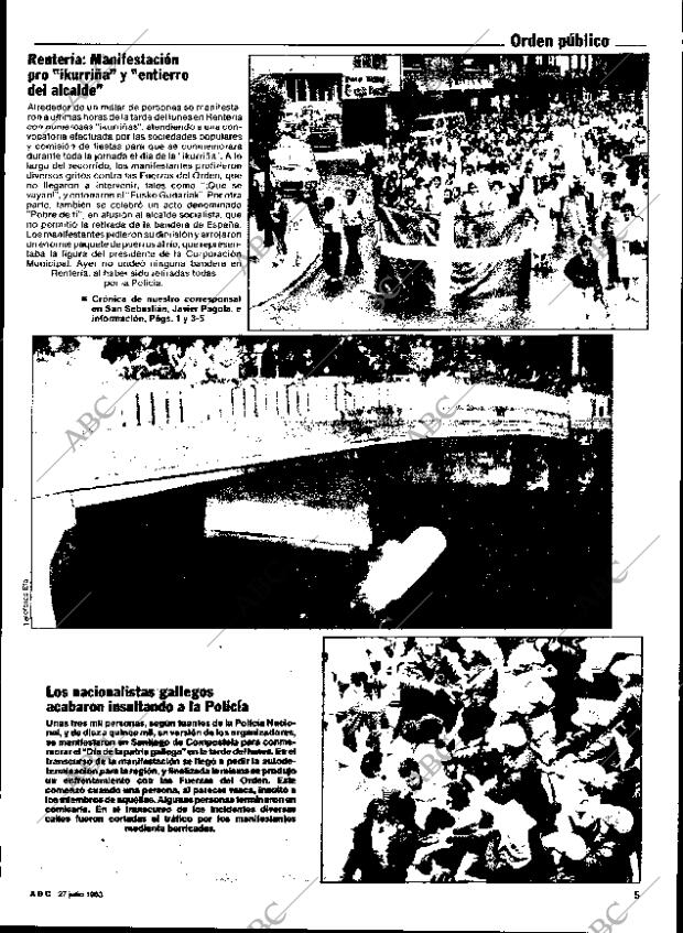 ABC SEVILLA 27-07-1983 página 5