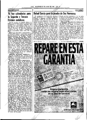 ABC SEVILLA 27-07-1983 página 51