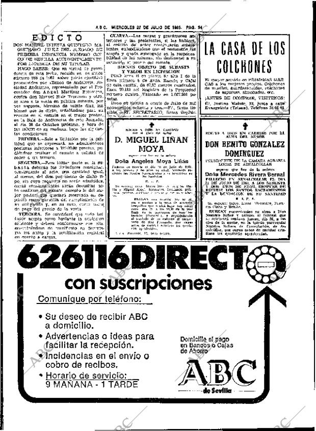 ABC SEVILLA 27-07-1983 página 64