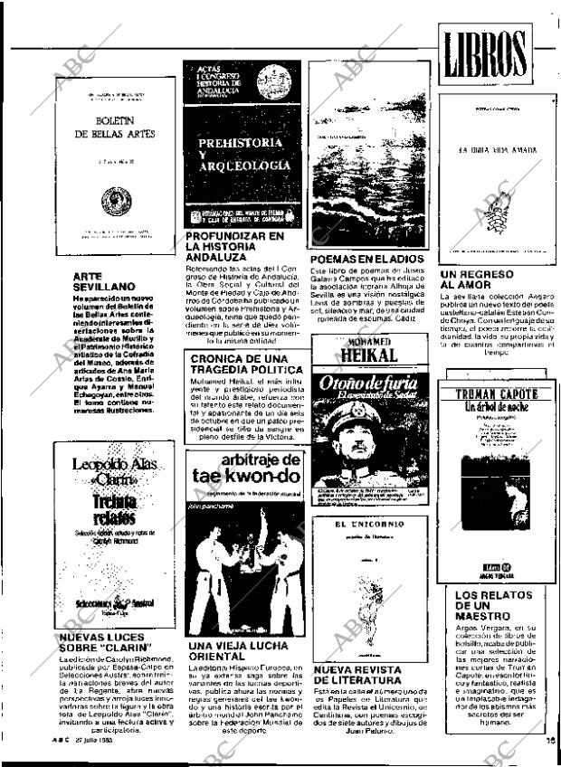 ABC SEVILLA 27-07-1983 página 69