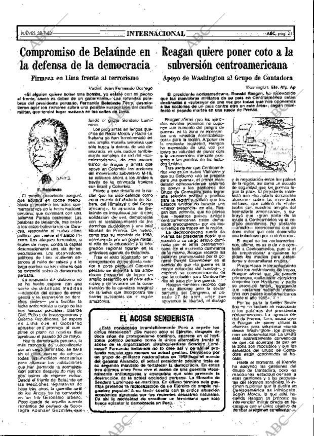 ABC MADRID 28-07-1983 página 21