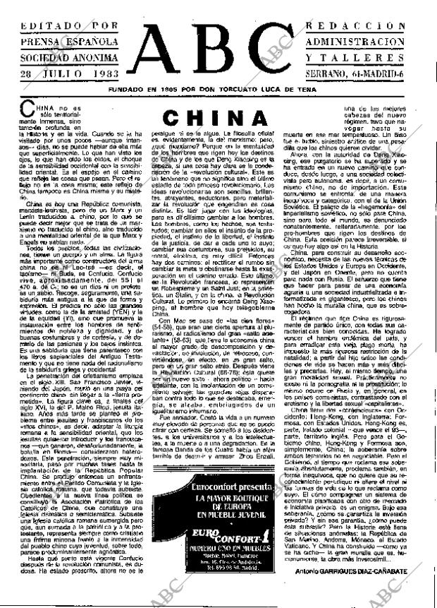 ABC MADRID 28-07-1983 página 3