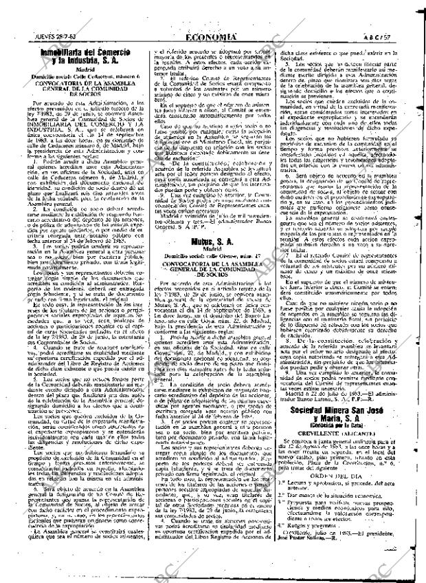 ABC MADRID 28-07-1983 página 57