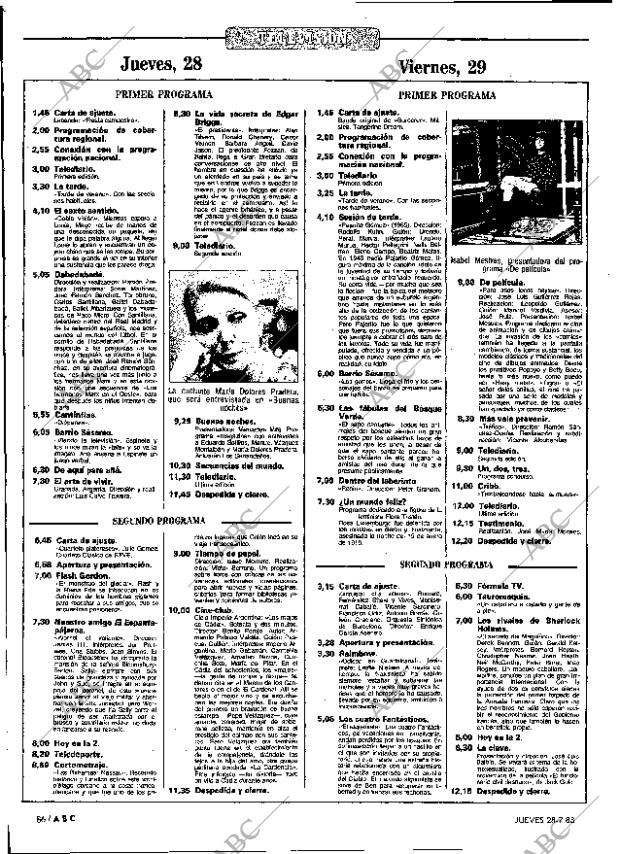 ABC MADRID 28-07-1983 página 86