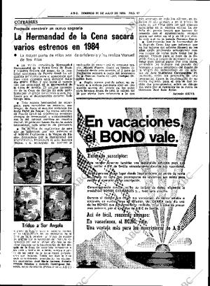 ABC SEVILLA 31-07-1983 página 31