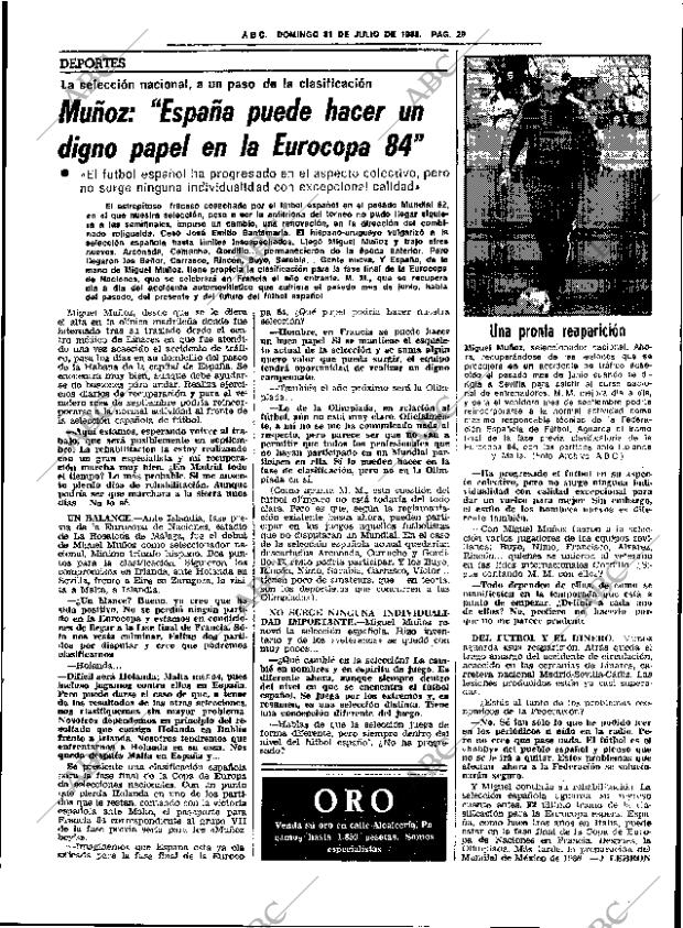 ABC SEVILLA 31-07-1983 página 43