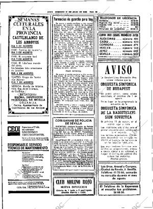 ABC SEVILLA 31-07-1983 página 50