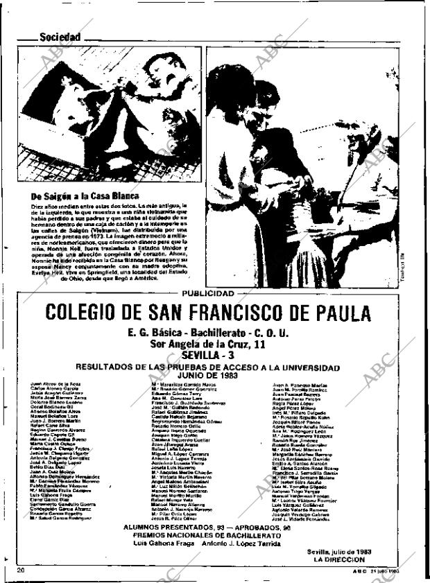 ABC SEVILLA 31-07-1983 página 68