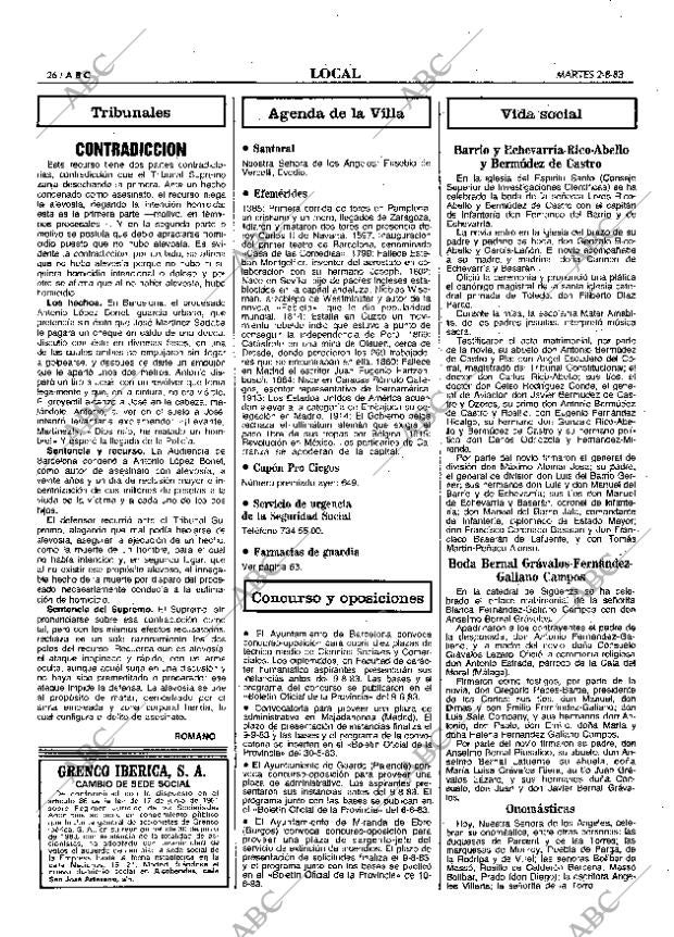 ABC MADRID 02-08-1983 página 26