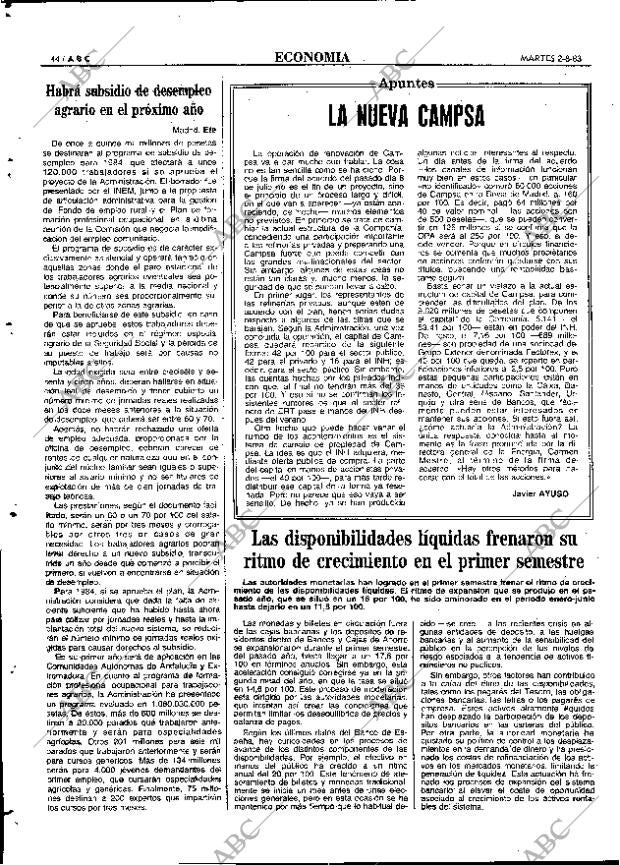 ABC MADRID 02-08-1983 página 44