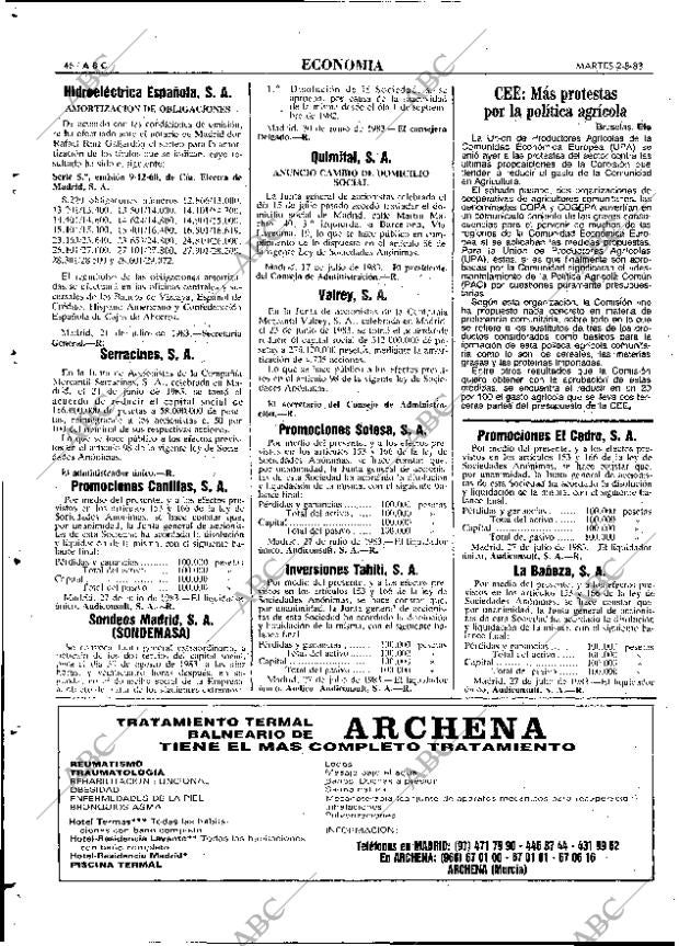 ABC MADRID 02-08-1983 página 46