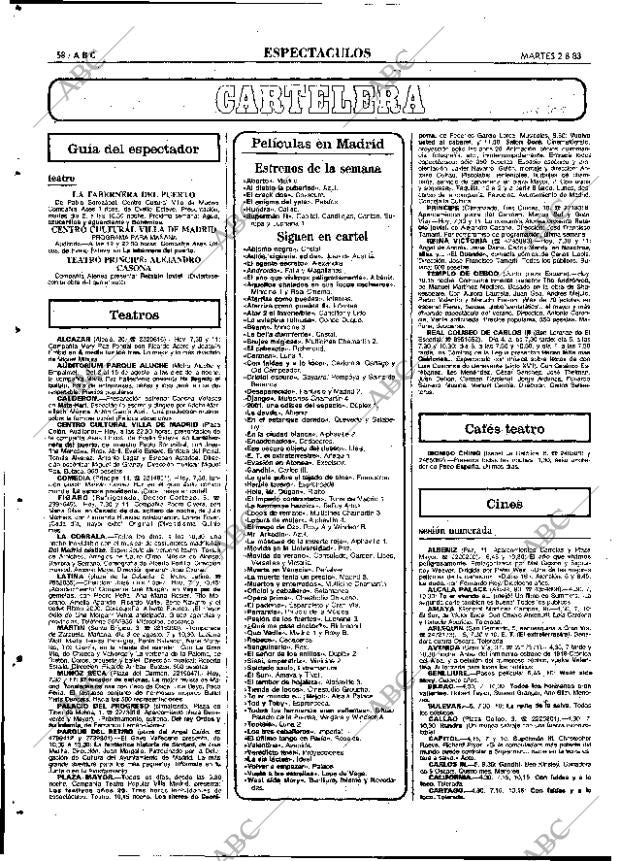 ABC MADRID 02-08-1983 página 58