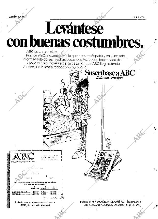 ABC MADRID 02-08-1983 página 71