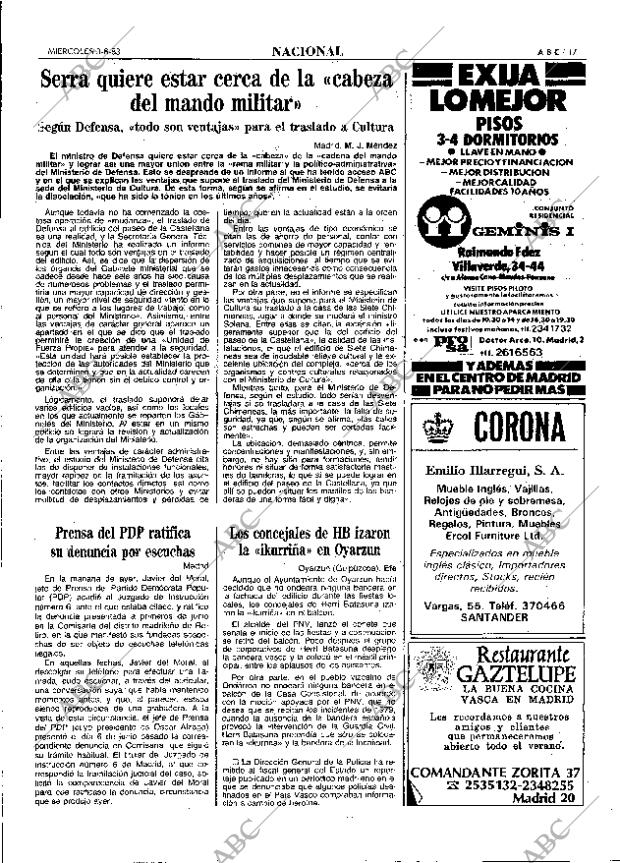 ABC MADRID 03-08-1983 página 17