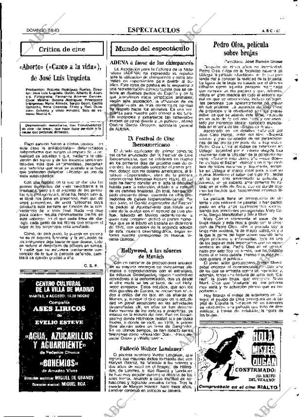 ABC MADRID 07-08-1983 página 61