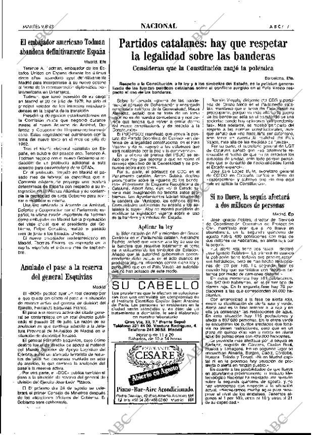 ABC MADRID 09-08-1983 página 17