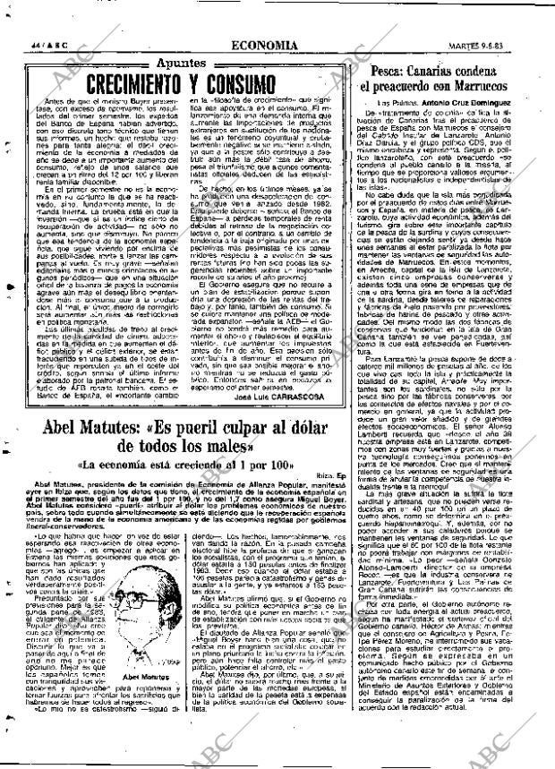 ABC MADRID 09-08-1983 página 44