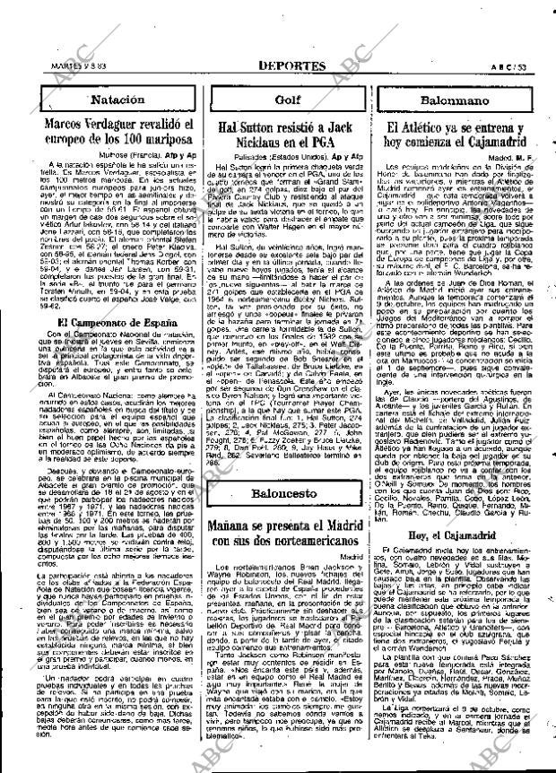 ABC MADRID 09-08-1983 página 53