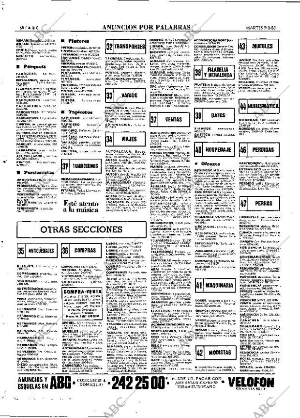 ABC MADRID 09-08-1983 página 68