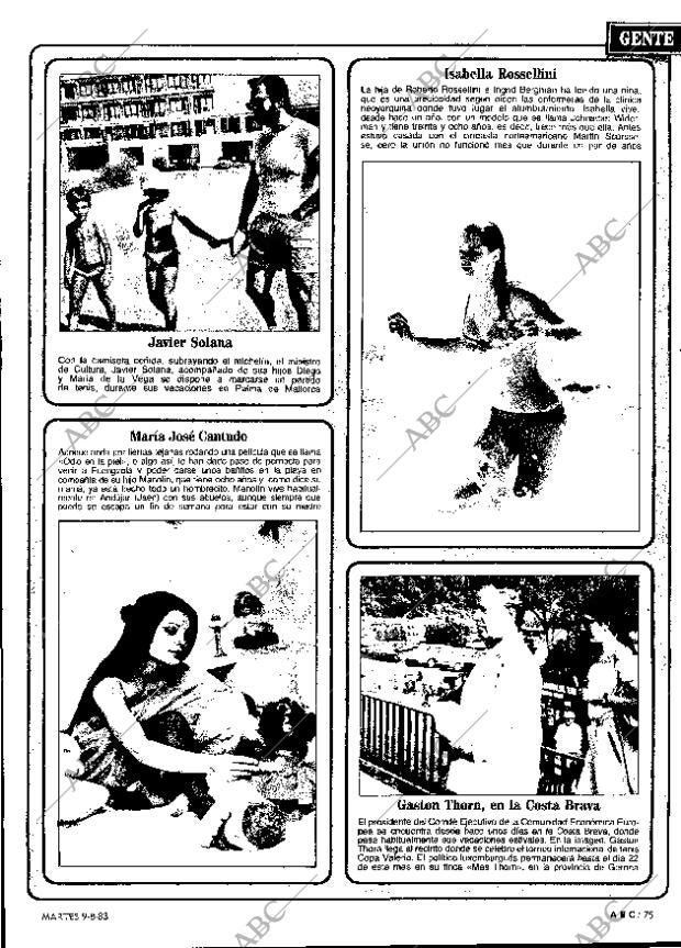ABC MADRID 09-08-1983 página 75