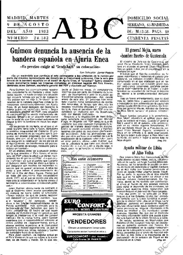 ABC MADRID 09-08-1983 página 9