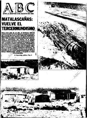 ABC SEVILLA 09-08-1983 página 1