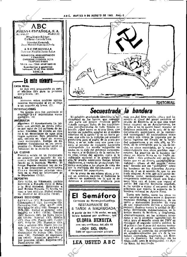 ABC SEVILLA 09-08-1983 página 14