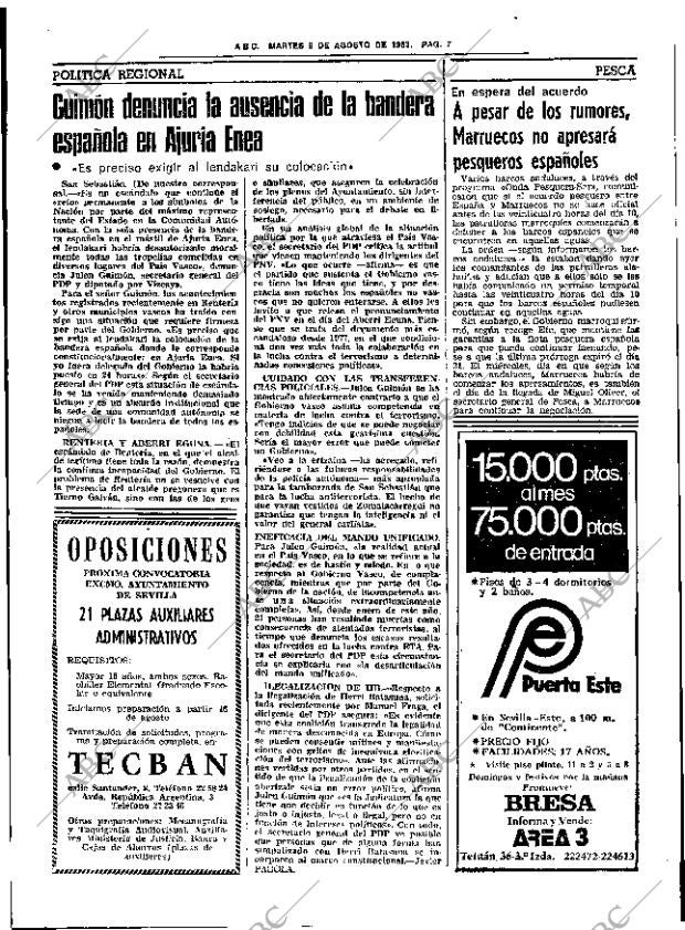 ABC SEVILLA 09-08-1983 página 19