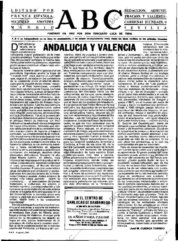 ABC SEVILLA 09-08-1983 página 3