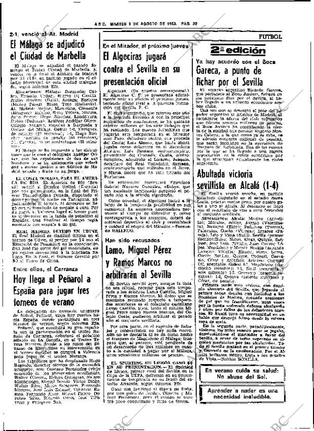 ABC SEVILLA 09-08-1983 página 44