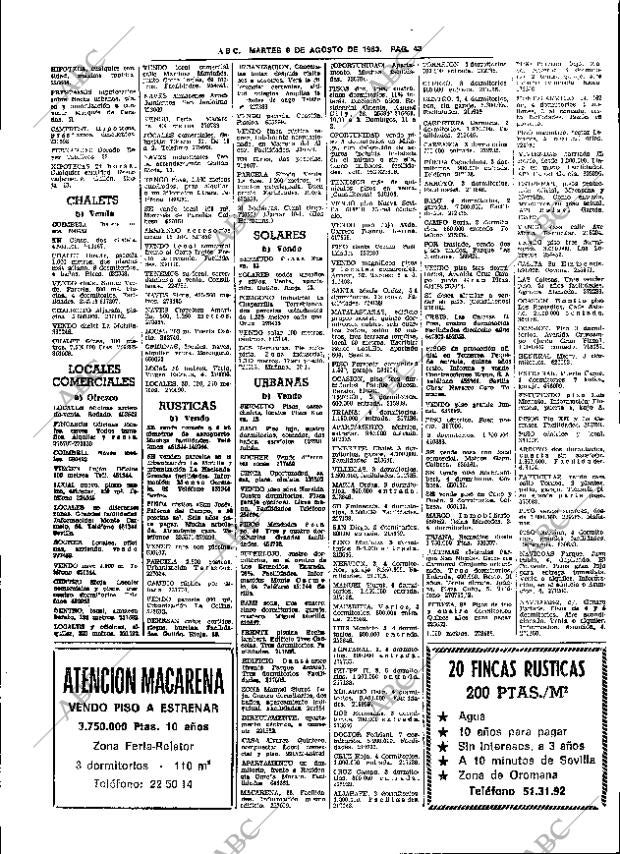 ABC SEVILLA 09-08-1983 página 55