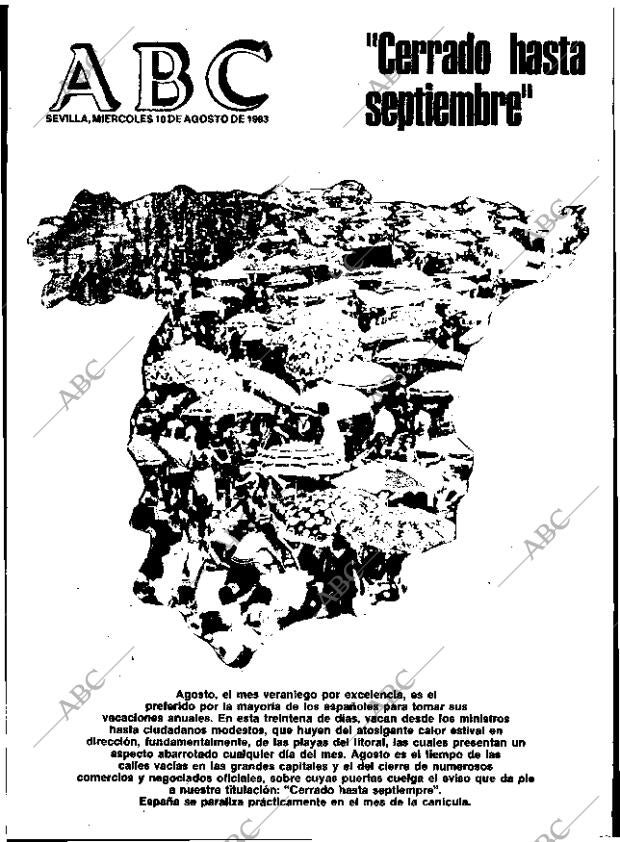 ABC SEVILLA 10-08-1983 página 1