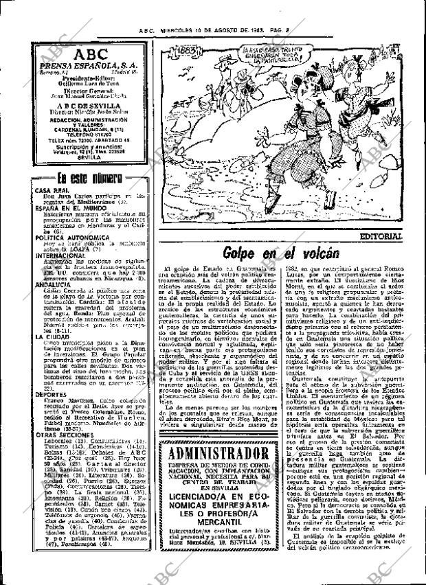 ABC SEVILLA 10-08-1983 página 14