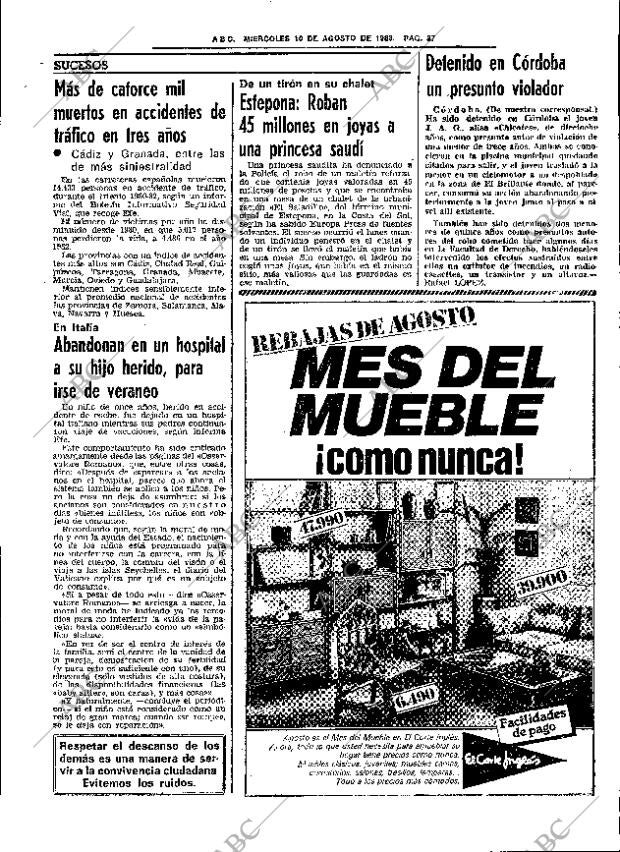 ABC SEVILLA 10-08-1983 página 39
